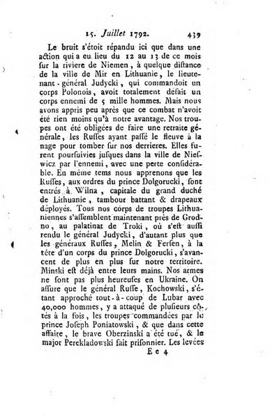 Journal historique et littéraire