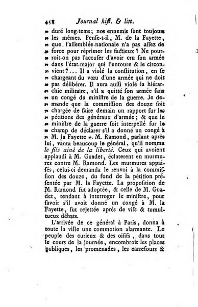 Journal historique et littéraire