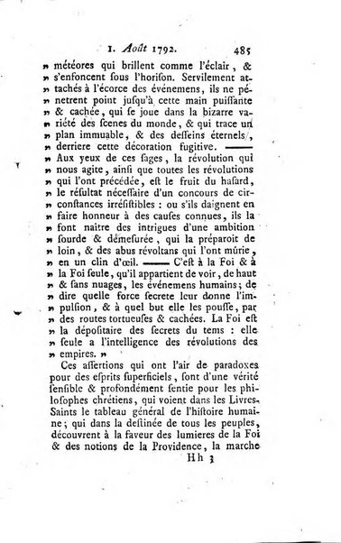 Journal historique et littéraire