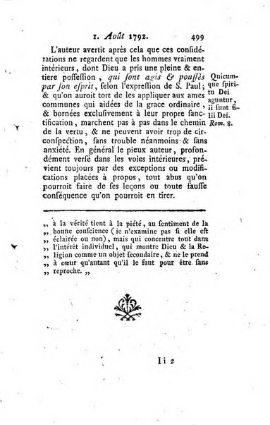 Journal historique et littéraire