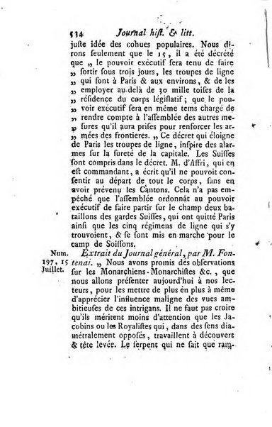 Journal historique et littéraire