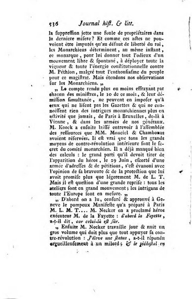 Journal historique et littéraire