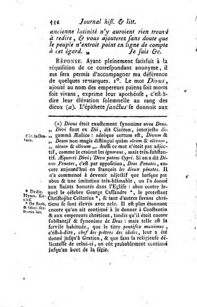 Journal historique et littéraire