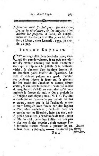 Journal historique et littéraire