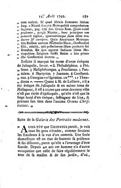 Journal historique et littéraire