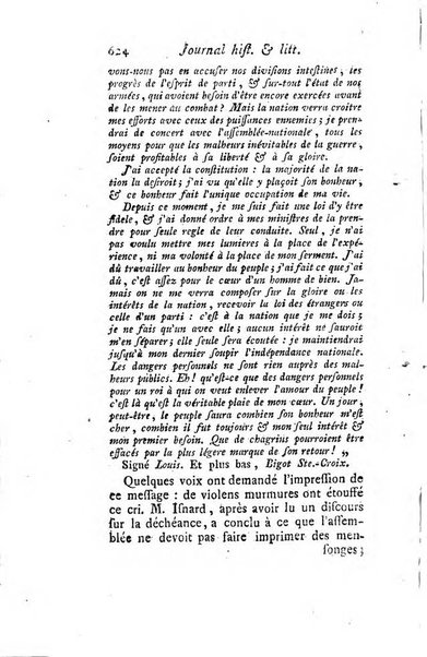 Journal historique et littéraire