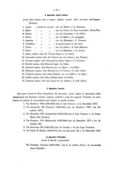 Deliberazioni del Regio Commissario