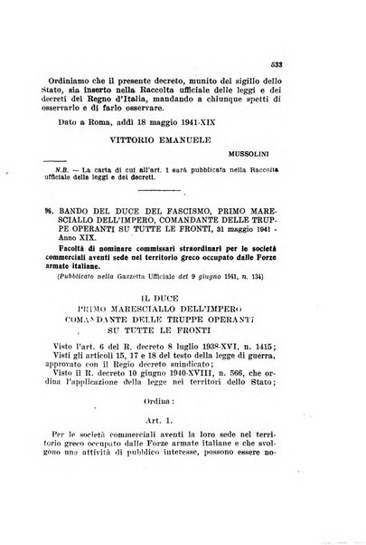 Bollettino ufficiale. Parte 1, Amministrazione, avanzamento ...