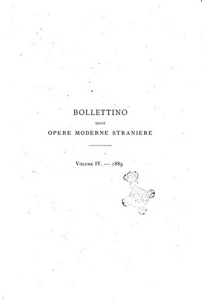 Bollettino delle opere moderne straniere acquistate dalle biblioteche pubbliche governative del Regno d'Italia