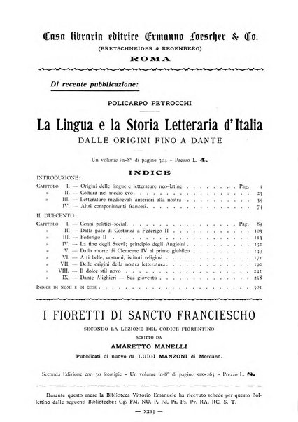 Bollettino delle opere moderne straniere acquistate dalle biblioteche pubbliche governative del Regno d'Italia