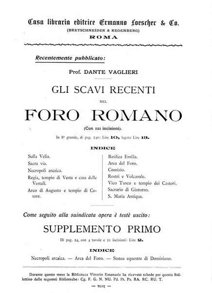 Bollettino delle opere moderne straniere acquistate dalle biblioteche pubbliche governative del Regno d'Italia