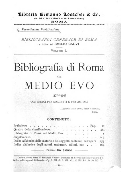 Bollettino delle opere moderne straniere acquistate dalle biblioteche pubbliche governative del Regno d'Italia