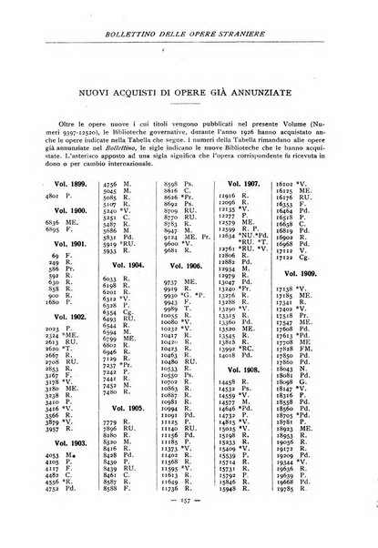 Bollettino delle opere moderne straniere acquistate dalle biblioteche pubbliche governative del Regno d'Italia
