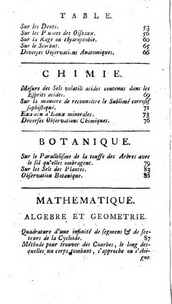 Histoire de l'Académie royale des sciences avec les Mémoires de mathematique & de physique, pour la même année, tires des registres de cette Académie.