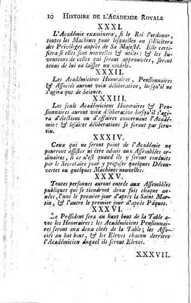 Histoire de l'Académie royale des sciences avec les Mémoires de mathematique & de physique, pour la même année, tires des registres de cette Académie.