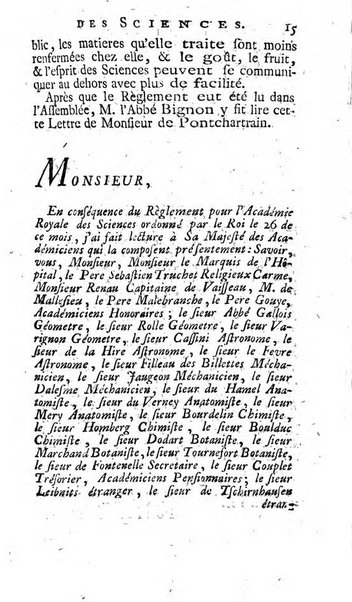 Histoire de l'Académie royale des sciences avec les Mémoires de mathematique & de physique, pour la même année, tires des registres de cette Académie.