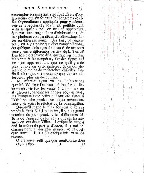 Histoire de l'Académie royale des sciences avec les Mémoires de mathematique & de physique, pour la même année, tires des registres de cette Académie.