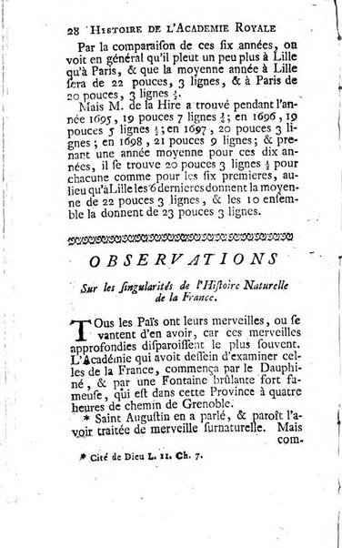 Histoire de l'Académie royale des sciences avec les Mémoires de mathematique & de physique, pour la même année, tires des registres de cette Académie.