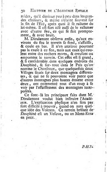 Histoire de l'Académie royale des sciences avec les Mémoires de mathematique & de physique, pour la même année, tires des registres de cette Académie.