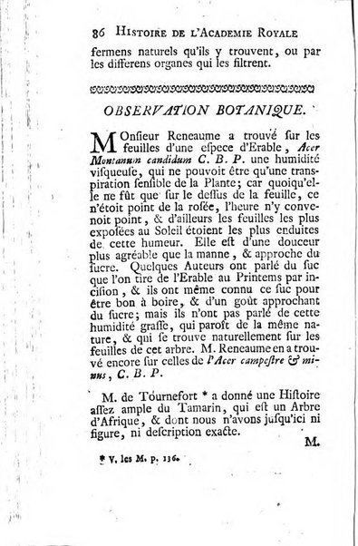 Histoire de l'Académie royale des sciences avec les Mémoires de mathematique & de physique, pour la même année, tires des registres de cette Académie.