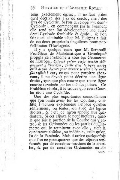 Histoire de l'Académie royale des sciences avec les Mémoires de mathematique & de physique, pour la même année, tires des registres de cette Académie.