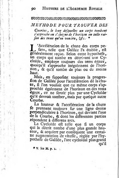 Histoire de l'Académie royale des sciences avec les Mémoires de mathematique & de physique, pour la même année, tires des registres de cette Académie.