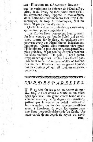 Histoire de l'Académie royale des sciences avec les Mémoires de mathematique & de physique, pour la même année, tires des registres de cette Académie.