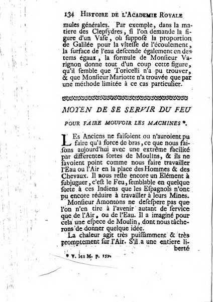 Histoire de l'Académie royale des sciences avec les Mémoires de mathematique & de physique, pour la même année, tires des registres de cette Académie.