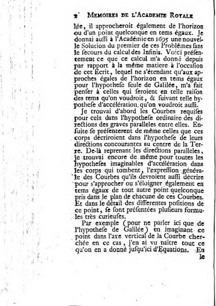 Histoire de l'Académie royale des sciences avec les Mémoires de mathematique & de physique, pour la même année, tires des registres de cette Académie.