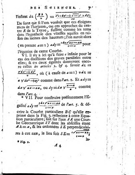 Histoire de l'Académie royale des sciences avec les Mémoires de mathematique & de physique, pour la même année, tires des registres de cette Académie.