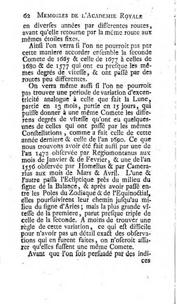 Histoire de l'Académie royale des sciences avec les Mémoires de mathematique & de physique, pour la même année, tires des registres de cette Académie.