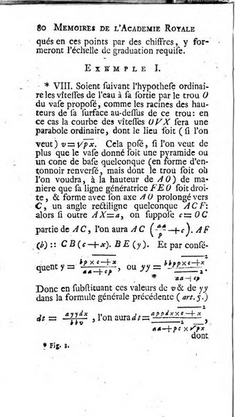 Histoire de l'Académie royale des sciences avec les Mémoires de mathematique & de physique, pour la même année, tires des registres de cette Académie.