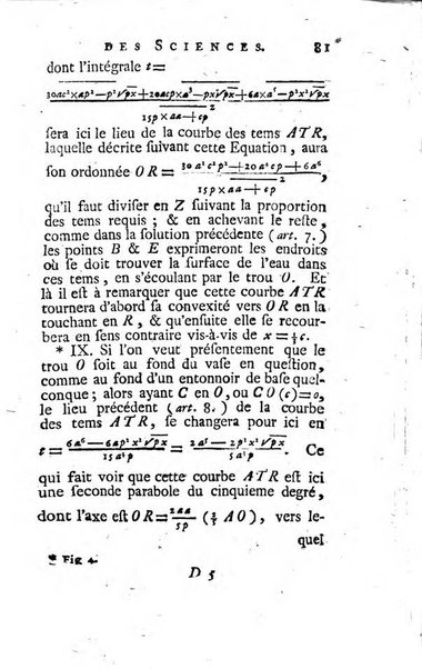 Histoire de l'Académie royale des sciences avec les Mémoires de mathematique & de physique, pour la même année, tires des registres de cette Académie.