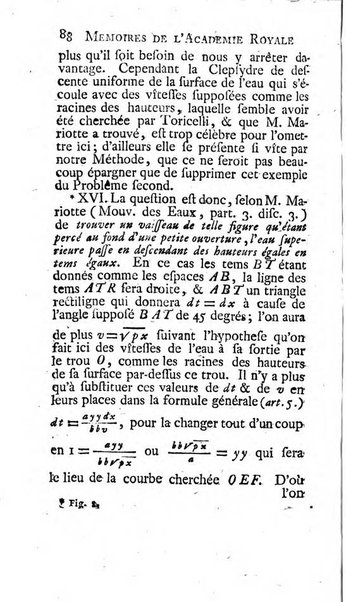 Histoire de l'Académie royale des sciences avec les Mémoires de mathematique & de physique, pour la même année, tires des registres de cette Académie.