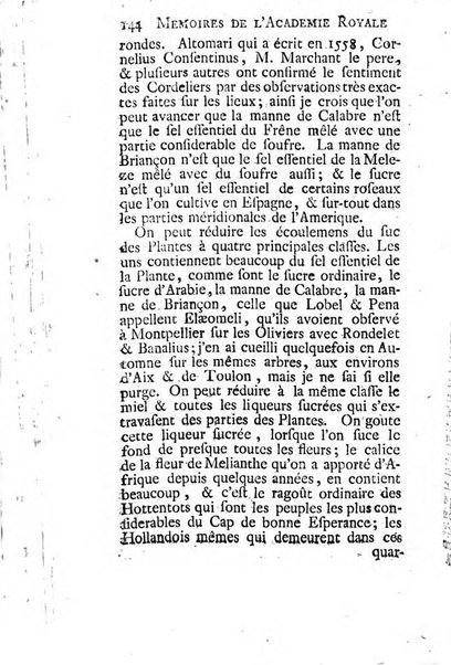 Histoire de l'Académie royale des sciences avec les Mémoires de mathematique & de physique, pour la même année, tires des registres de cette Académie.