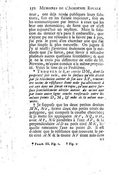 Histoire de l'Académie royale des sciences avec les Mémoires de mathematique & de physique, pour la même année, tires des registres de cette Académie.