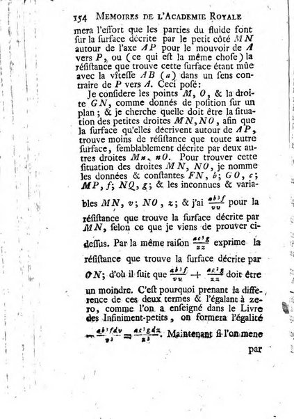 Histoire de l'Académie royale des sciences avec les Mémoires de mathematique & de physique, pour la même année, tires des registres de cette Académie.