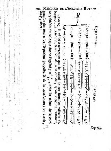 Histoire de l'Académie royale des sciences avec les Mémoires de mathematique & de physique, pour la même année, tires des registres de cette Académie.