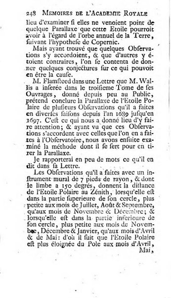 Histoire de l'Académie royale des sciences avec les Mémoires de mathematique & de physique, pour la même année, tires des registres de cette Académie.