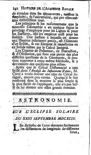 Histoire de l'Académie royale des sciences avec les Mémoires de mathematique & de physique, pour la même année, tires des registres de cette Académie.