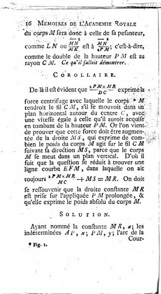 Histoire de l'Académie royale des sciences avec les Mémoires de mathematique & de physique, pour la même année, tires des registres de cette Académie.