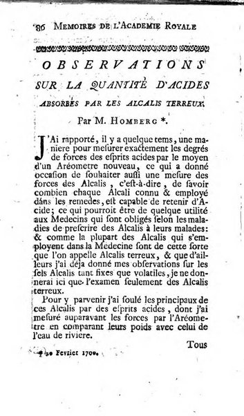 Histoire de l'Académie royale des sciences avec les Mémoires de mathematique & de physique, pour la même année, tires des registres de cette Académie.