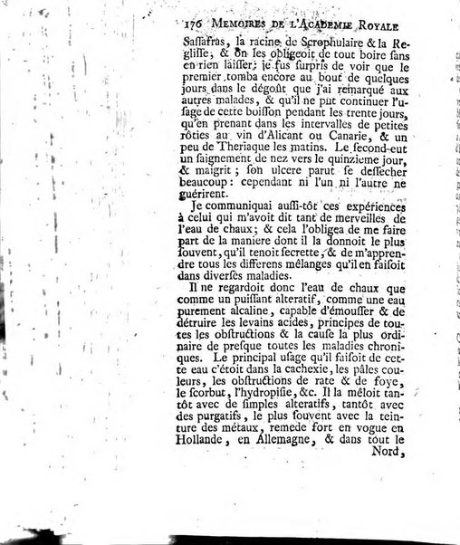 Histoire de l'Académie royale des sciences avec les Mémoires de mathematique & de physique, pour la même année, tires des registres de cette Académie.