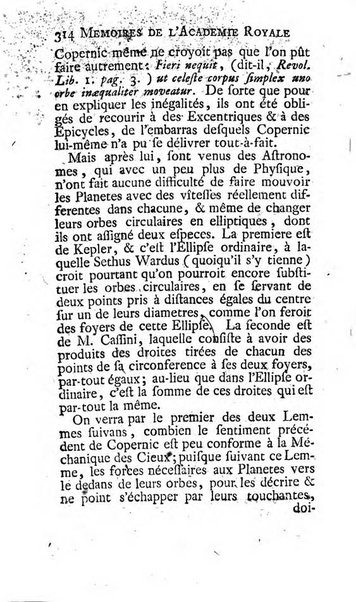 Histoire de l'Académie royale des sciences avec les Mémoires de mathematique & de physique, pour la même année, tires des registres de cette Académie.