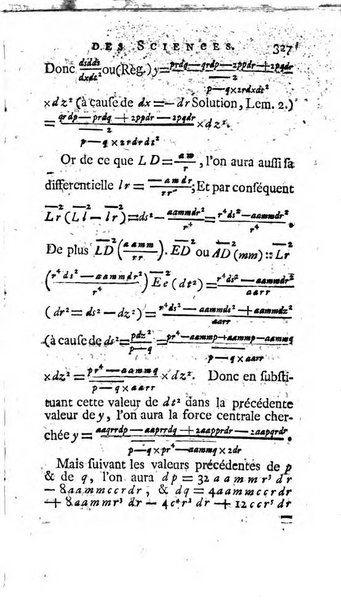 Histoire de l'Académie royale des sciences avec les Mémoires de mathematique & de physique, pour la même année, tires des registres de cette Académie.