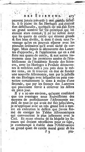 Histoire de l'Académie royale des sciences avec les Mémoires de mathematique & de physique, pour la même année, tires des registres de cette Académie.