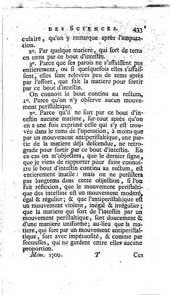 Histoire de l'Académie royale des sciences avec les Mémoires de mathematique & de physique, pour la même année, tires des registres de cette Académie.