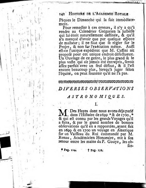 Histoire de l'Académie royale des sciences avec les Mémoires de mathematique & de physique, pour la même année, tires des registres de cette Académie.