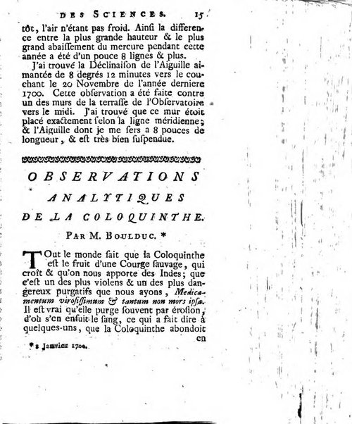 Histoire de l'Académie royale des sciences avec les Mémoires de mathematique & de physique, pour la même année, tires des registres de cette Académie.