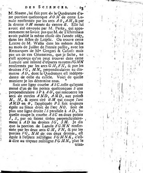 Histoire de l'Académie royale des sciences avec les Mémoires de mathematique & de physique, pour la même année, tires des registres de cette Académie.